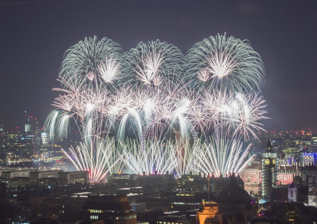 London New Year's Fireworks